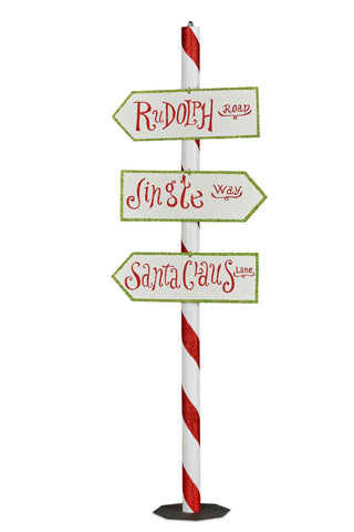 Christmas Street Sign