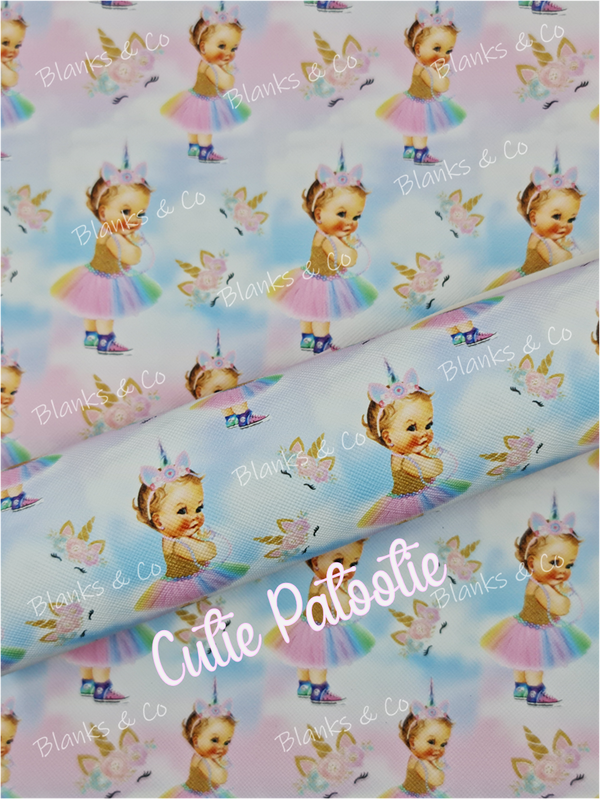 'Cutie Patootie' Faux Leather