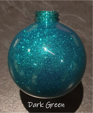 Buy dark-green Baubles - Pre Glittered