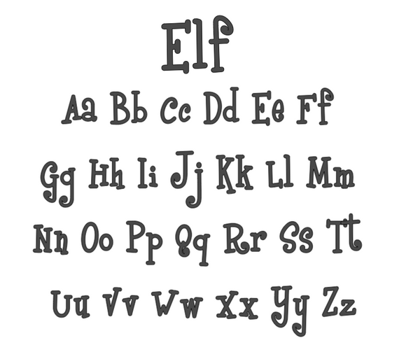 Christmas Elf - Personalised