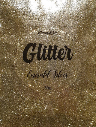 Buy emerald-silver Metallic Glitter