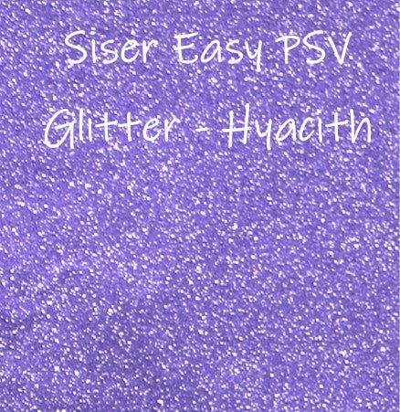 Siser Permanent Adhesive Glitter - Hyacinth