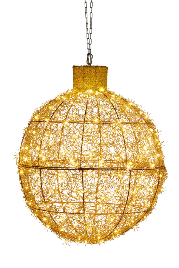 Gold Light Up Bauble