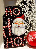 Christmas Sign - Wooden Mason Jar