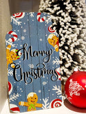 Christmas Sign - Wooden Mason Jar