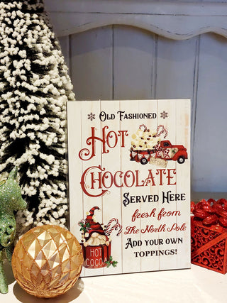 Wooden Christmas Sign