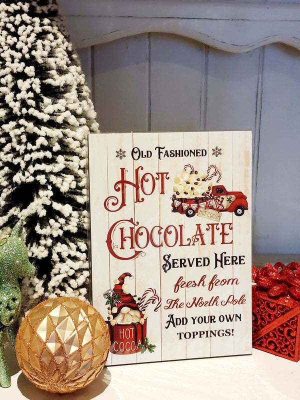 Wooden Christmas Sign