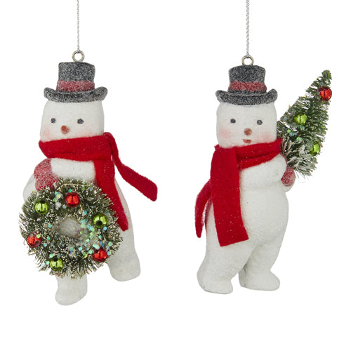 No Place Like Home - Retro Snowman