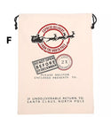 Santa Sack - printed