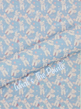 'What's the Pointe' Faux Leather