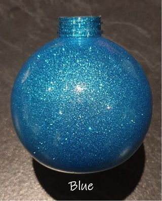 Buy blue Baubles - Pre Glittered