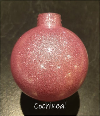 Buy cochineal Baubles - Pre Glittered