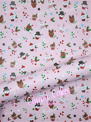 'Cuppy Cakes' Faux Leather