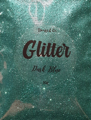 Buy dark-blue Metallic Glitter