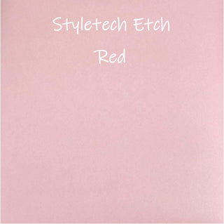 Styletech Etch - Red (Pink)