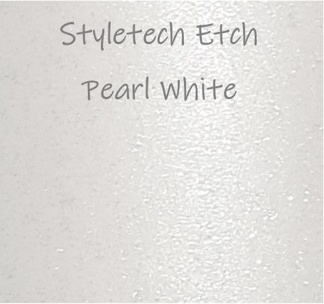 Styletech Etch - Pearl White