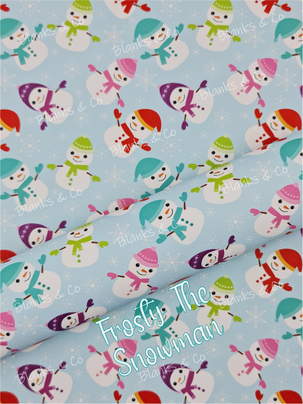 'Frosty the Snowman' Faux Leather