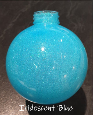 Buy iridescent-light-blue Baubles - Pre Glittered