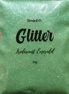 Iridescent Emerald Green