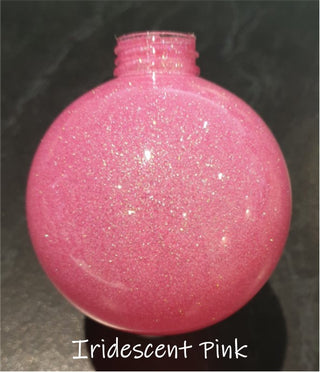 Buy iridescent-pink Baubles - Pre Glittered