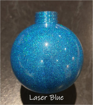 Buy laser-blue Baubles - Pre Glittered
