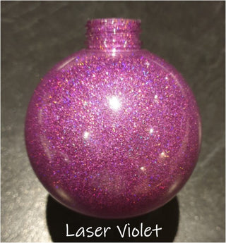 Buy laser-violet Baubles - Pre Glittered