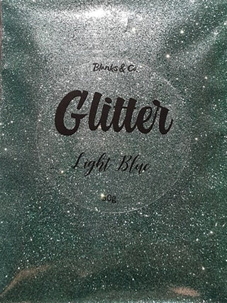 Buy light-blue Metallic Glitter