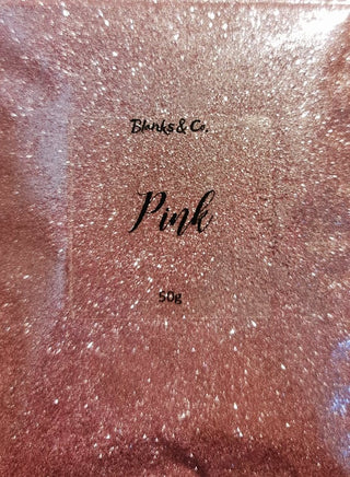 Buy pink Metallic Glitter