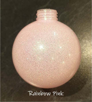 Buy rainbow-pink Baubles - Pre Glittered