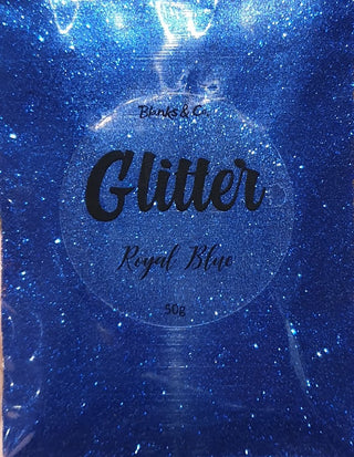 Buy royal-blue Metallic Glitter