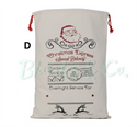 Santa Sack - printed