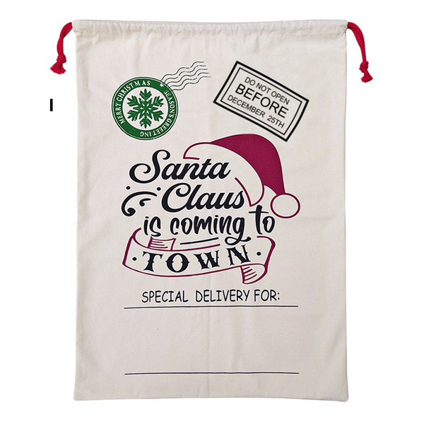Santa Sack - printed