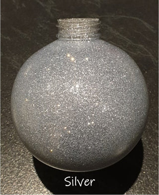 Buy silver Baubles - Pre Glittered
