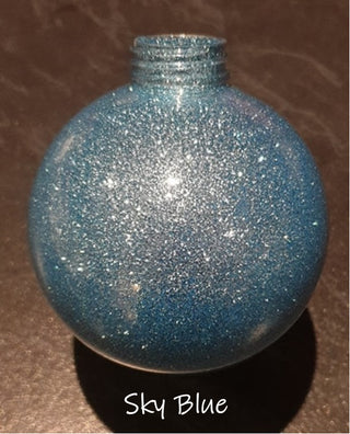 Buy sky-blue Baubles - Pre Glittered