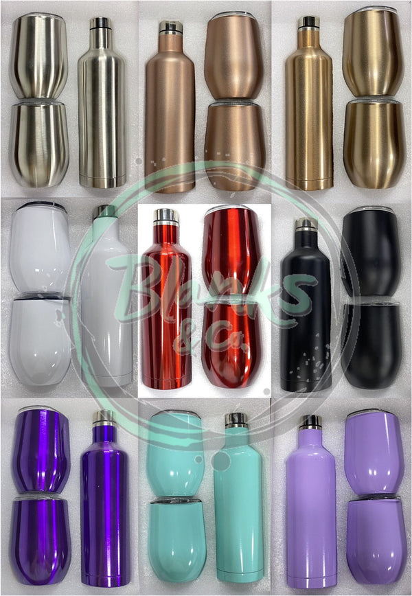 Wine bottle set