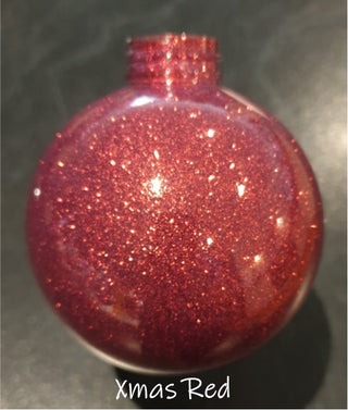 Buy xmas-red Baubles - Pre Glittered