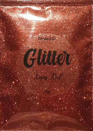 Buy xmas-red Metallic Glitter